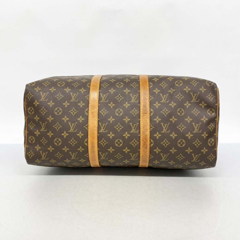 LOUIS VUITTON Brown Monogram Keepall 50 Boston Bag - Picture 3 of 10